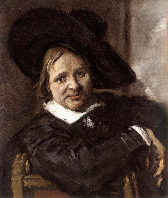 Portrait of a Man in a Slouch Hat, HALS, Frans